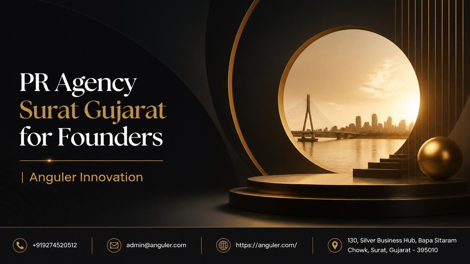 PR Agency Surat Gujarat for Founders Anguler Innovations